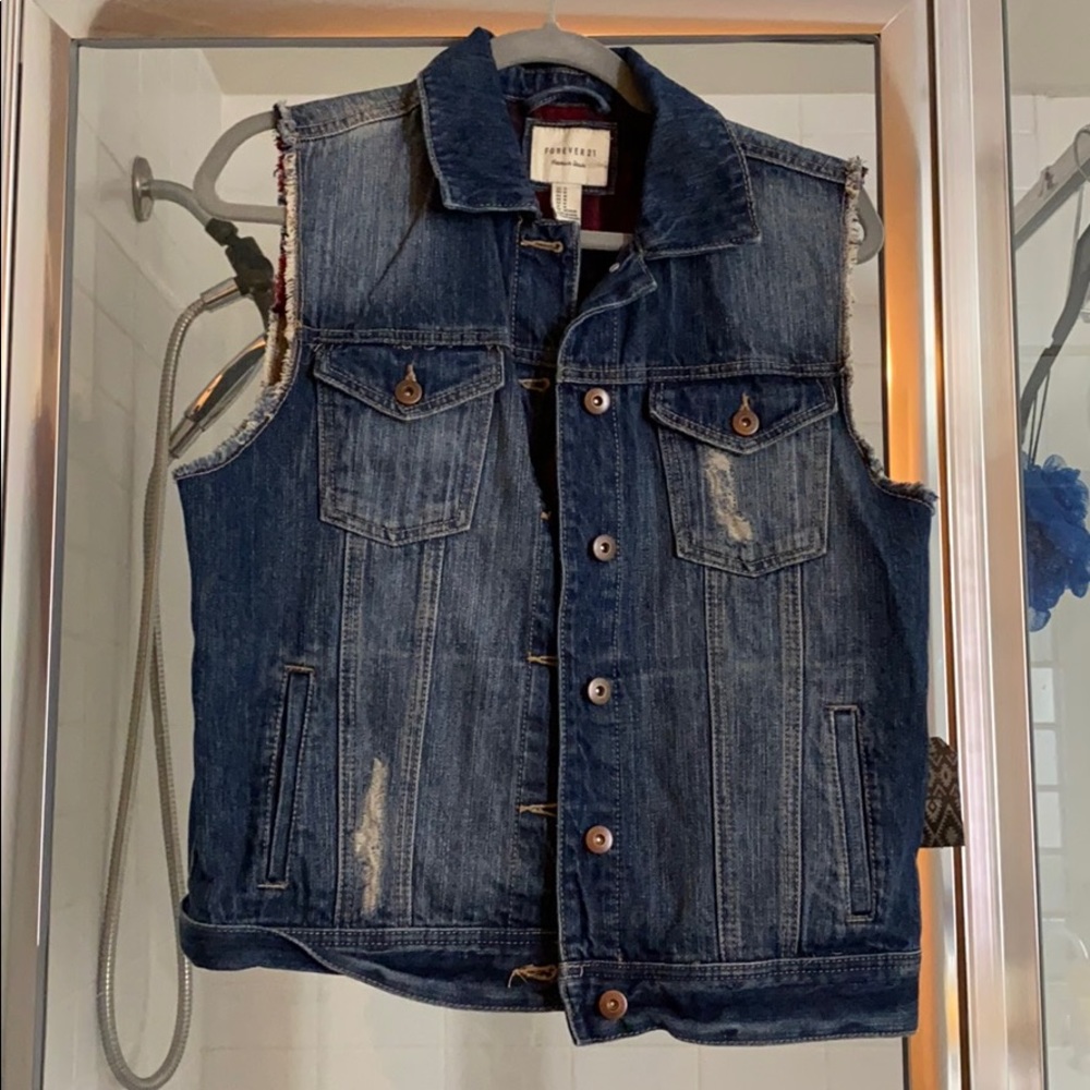 jean vest